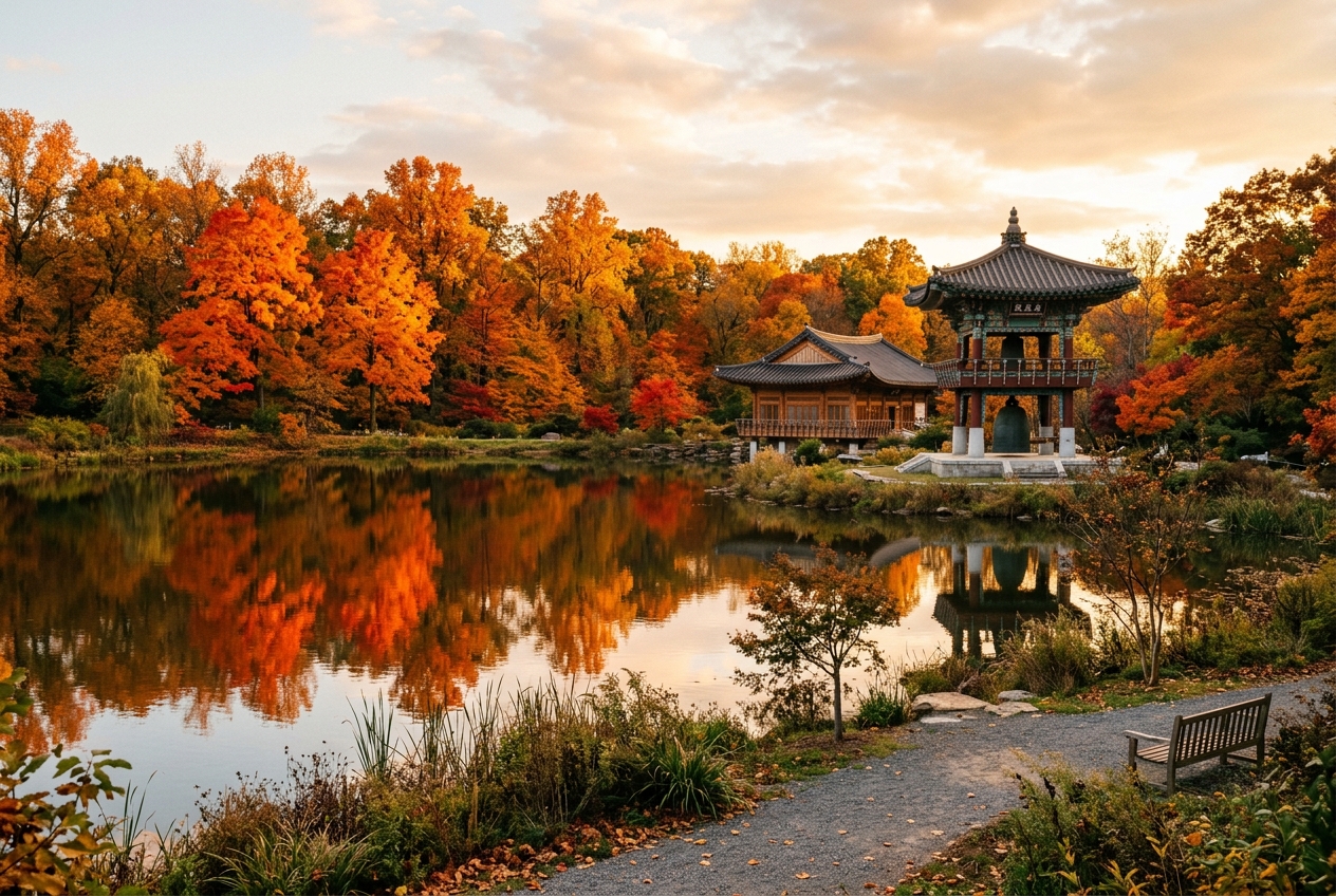 Meadowlark Gardens & Korean Bell
